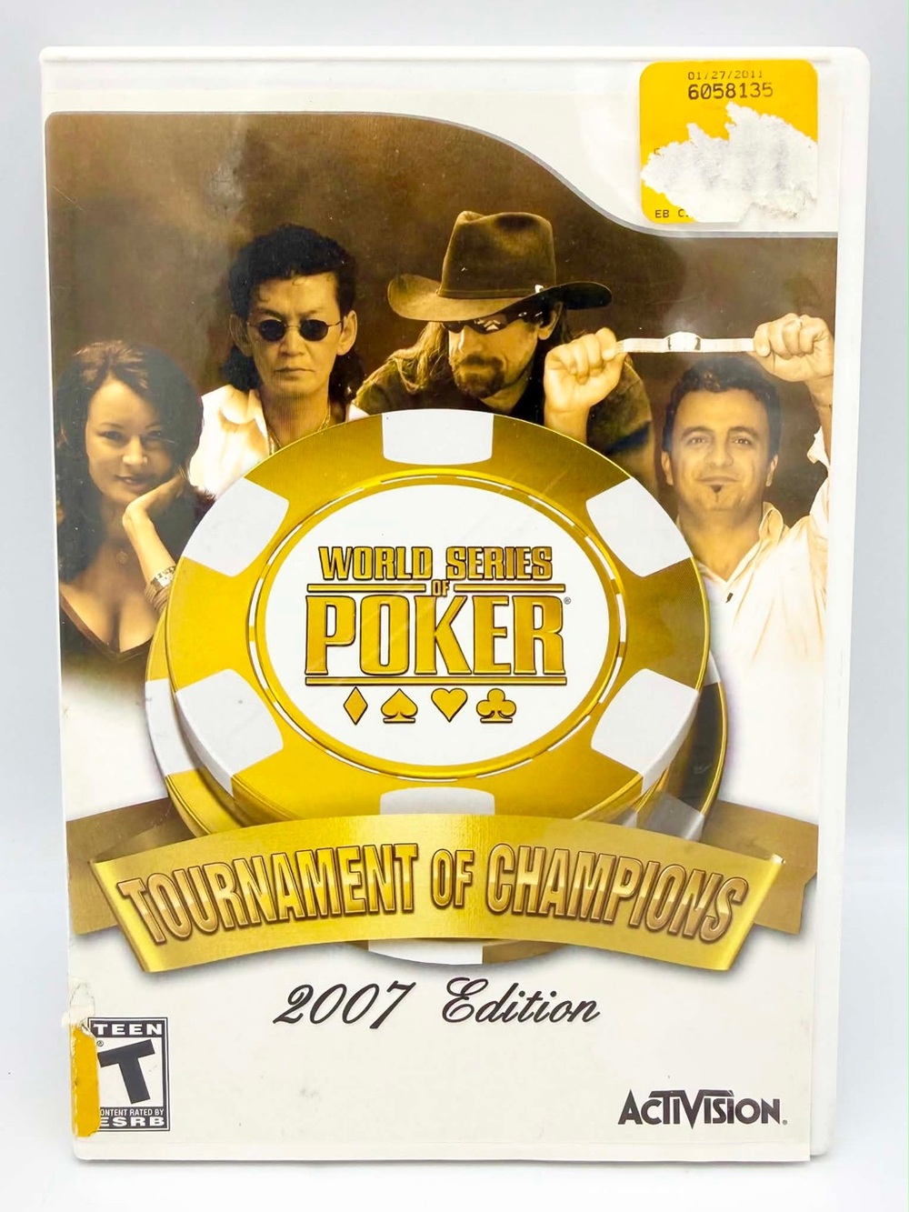 World Series of Poker Tournament of Champions Nintendo Wii CIB Complete